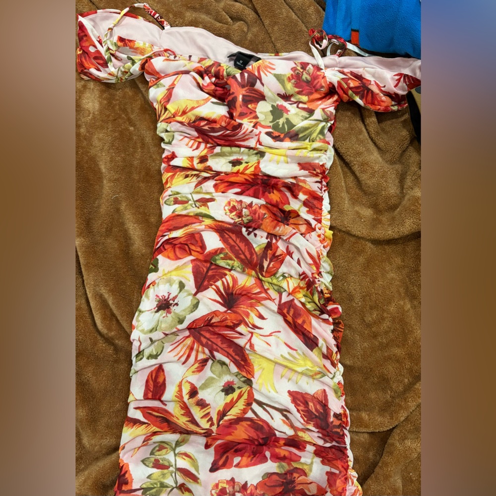 BCX Multicolor Floral Dress